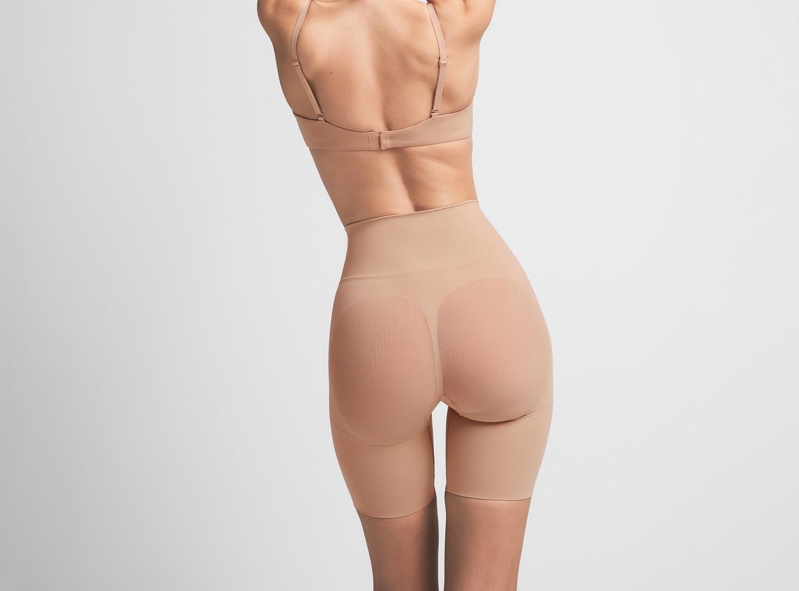 Skims Seamless Sculpt Butt Lifting Short Clay