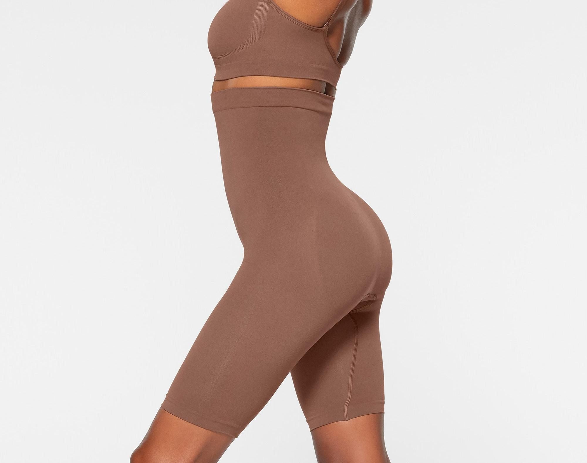 Skims Seamless Sculpt High-Waisted Above The Knee Short Jasper