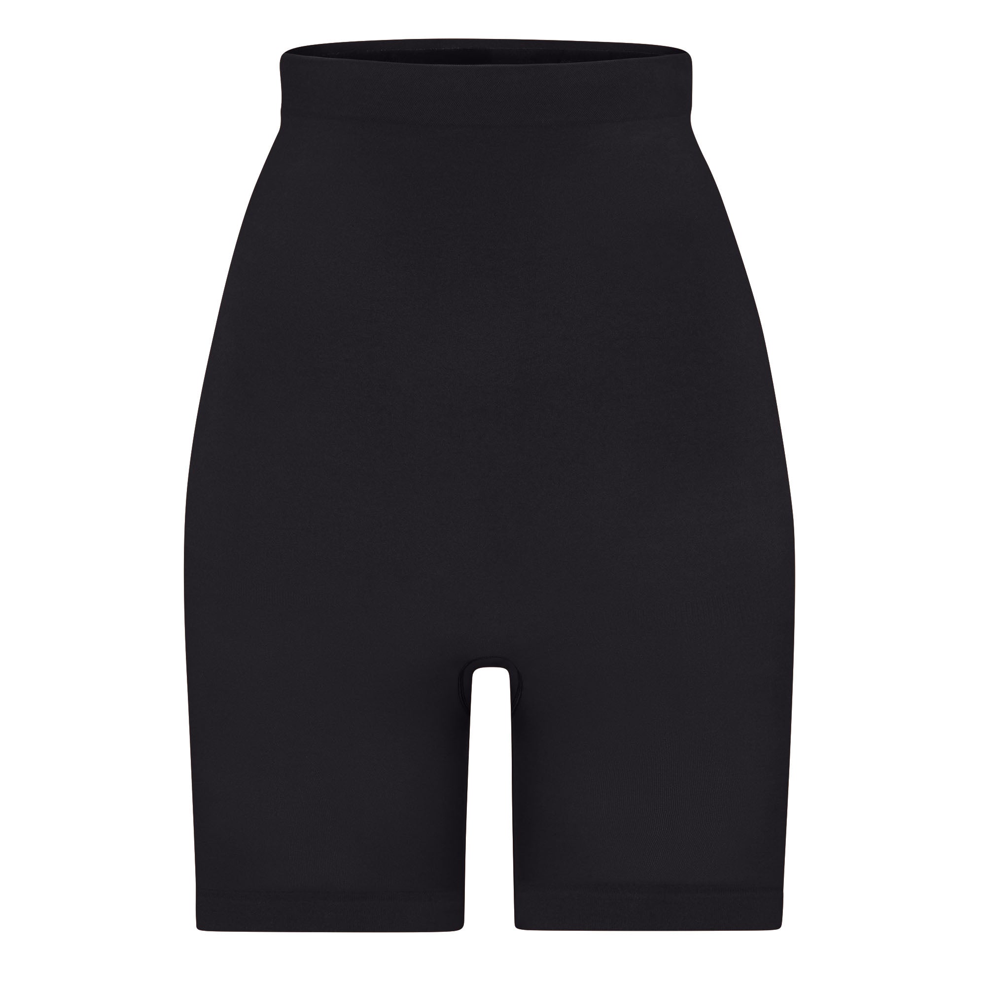 Skims Seamless Sculpt High-Waisted Above The Knee Short Onyx