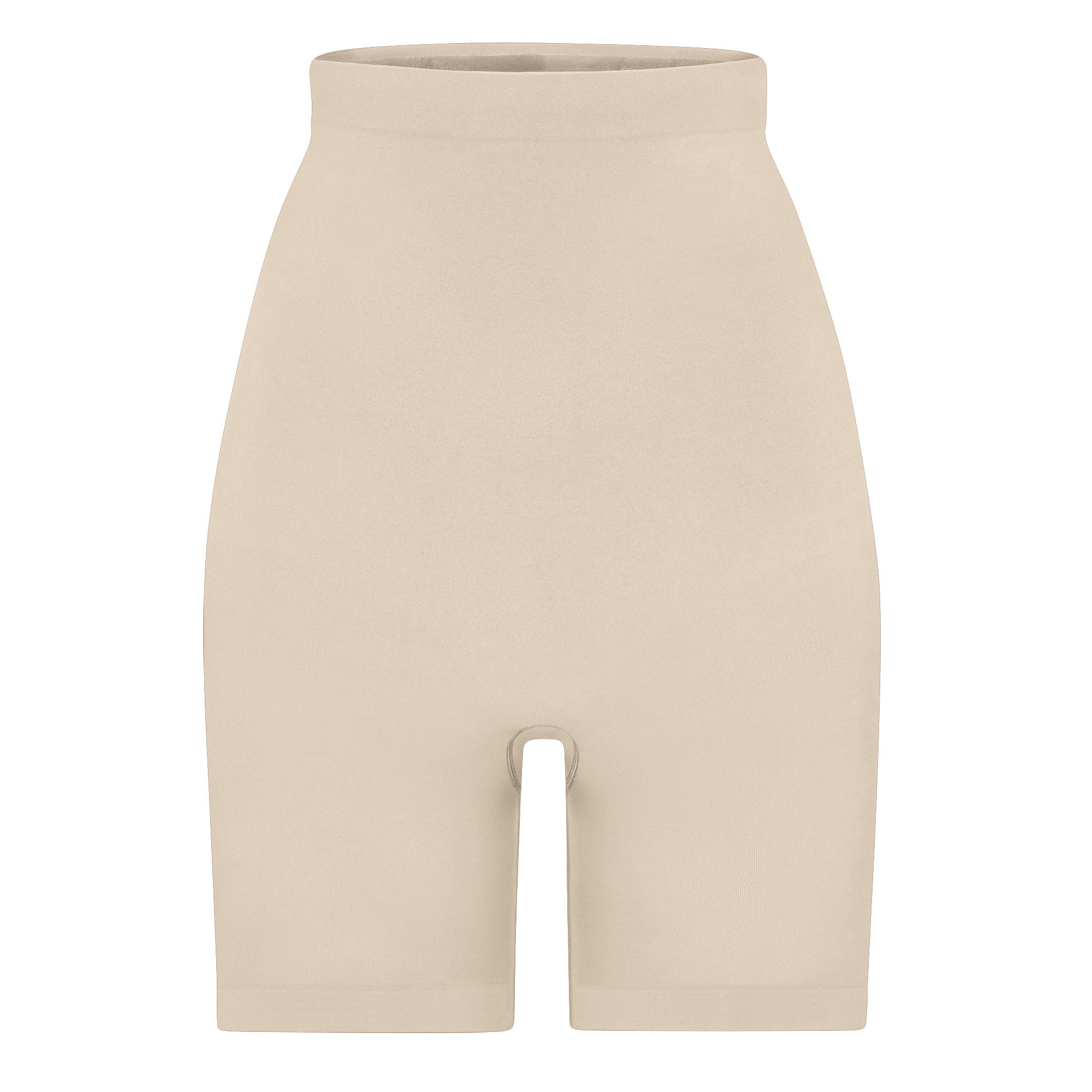 Skims Seamless Sculpt High-Waisted Above The Knee Short Sand