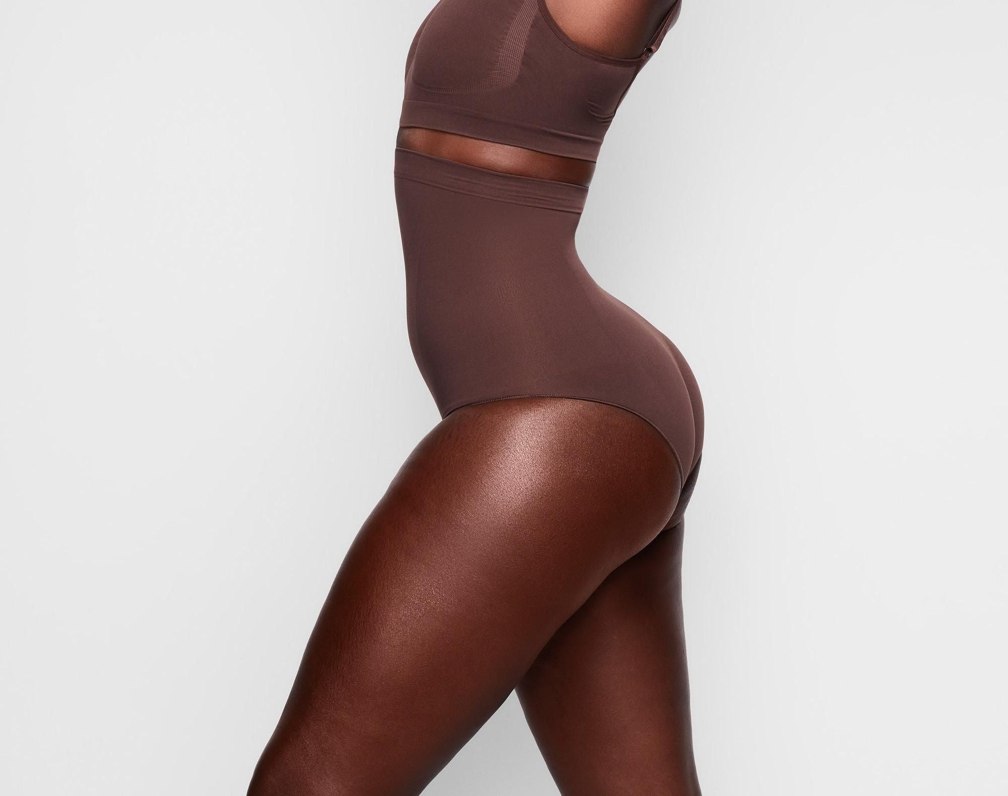 Skims Seamless Sculpt High-Waisted Brief Cocoa