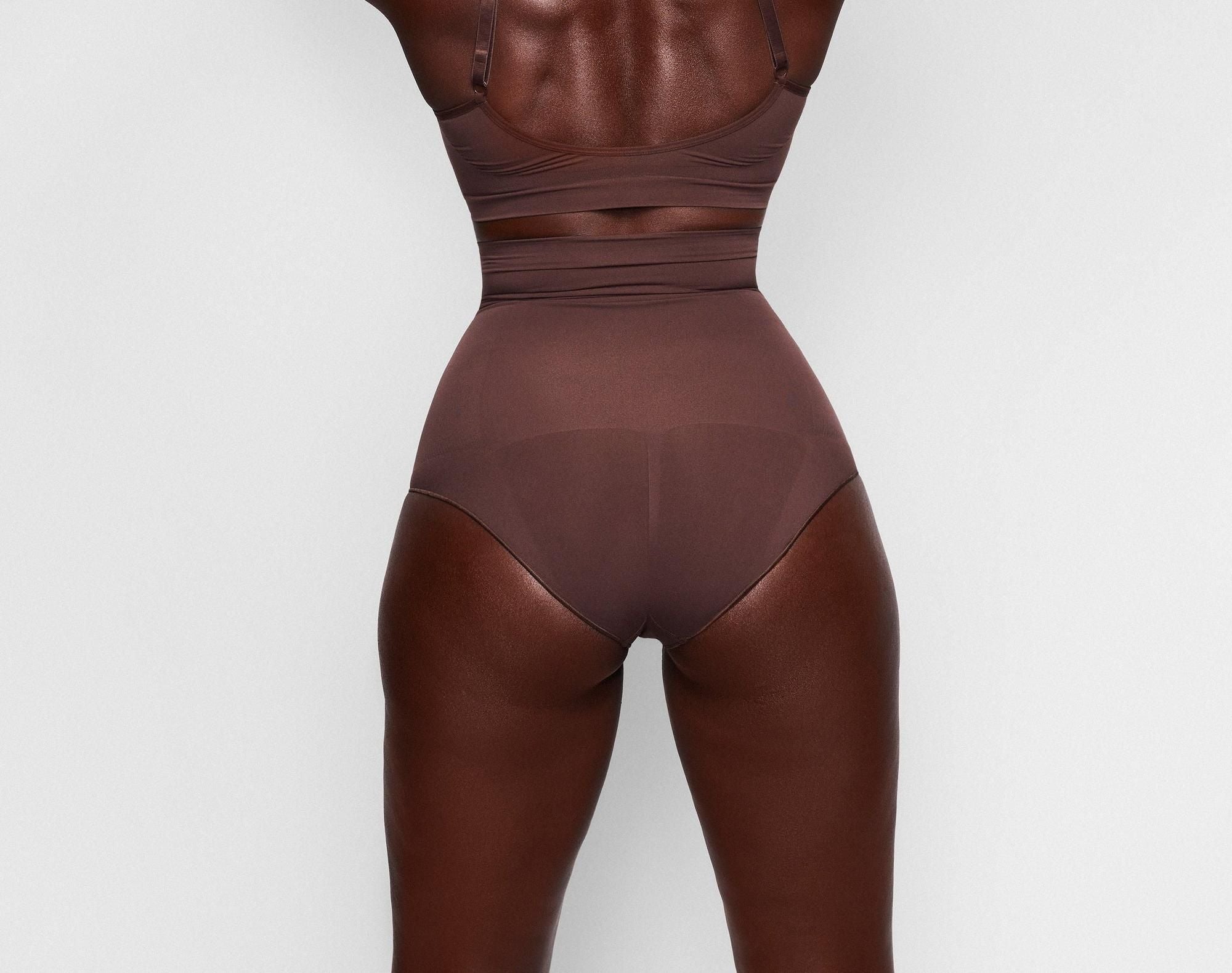 Skims Seamless Sculpt High-Waisted Brief Cocoa