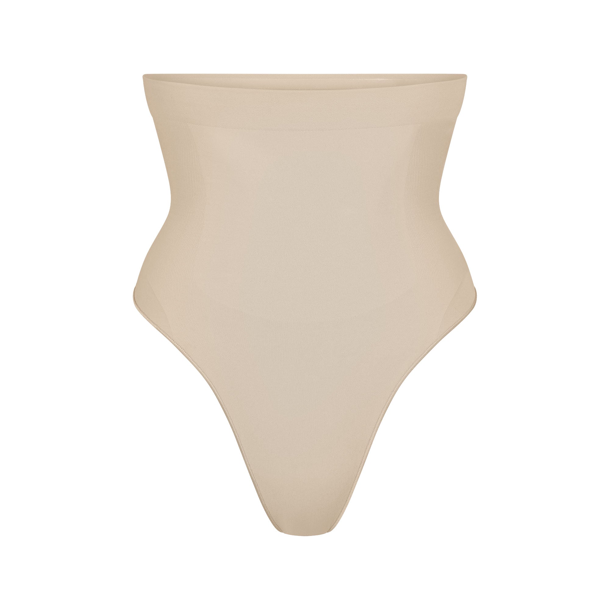 Skims Seamless Sculpt High-Waisted Thong Sand
