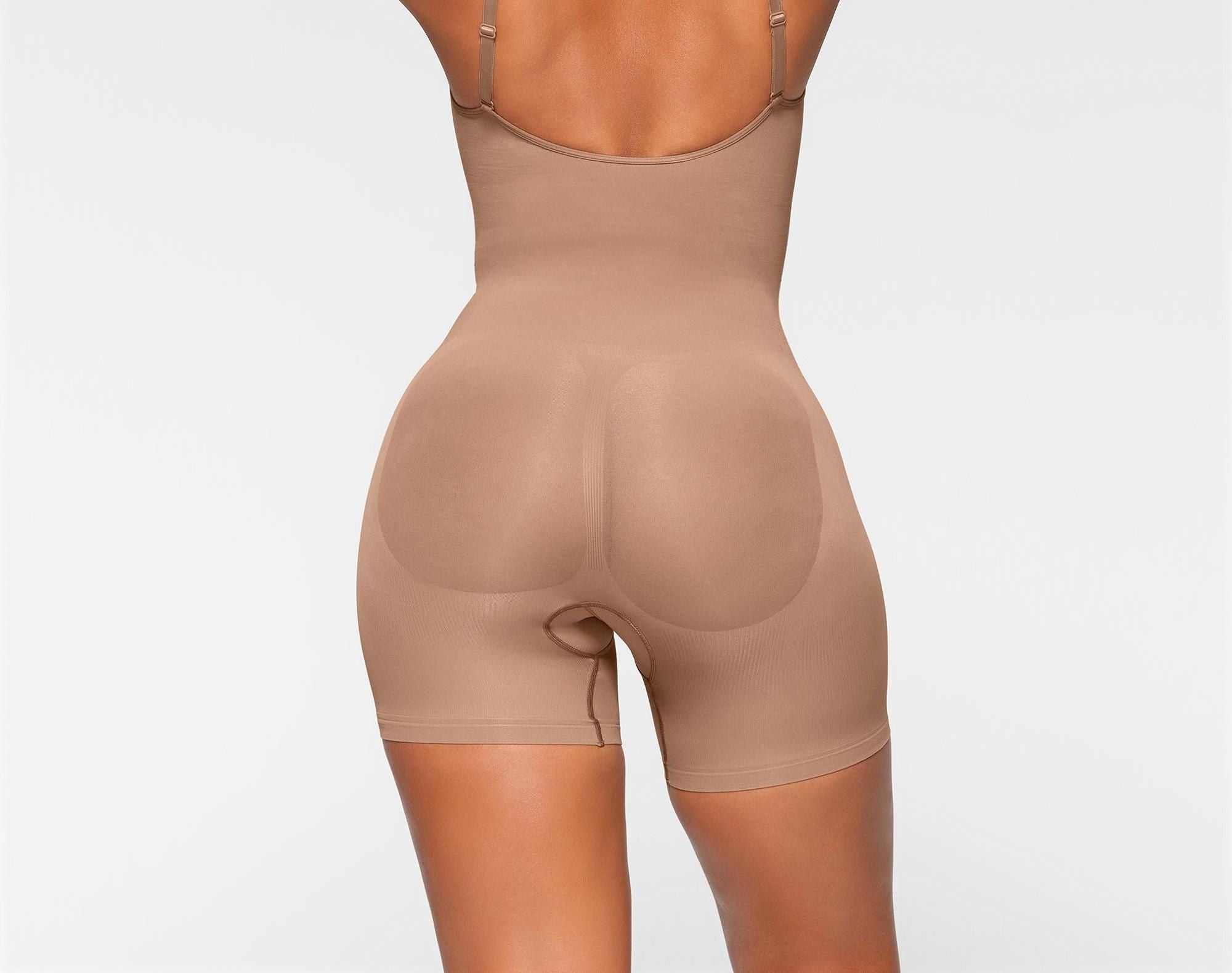 Skims Seamless Sculpt Mid Thigh Bodysuit Sienna