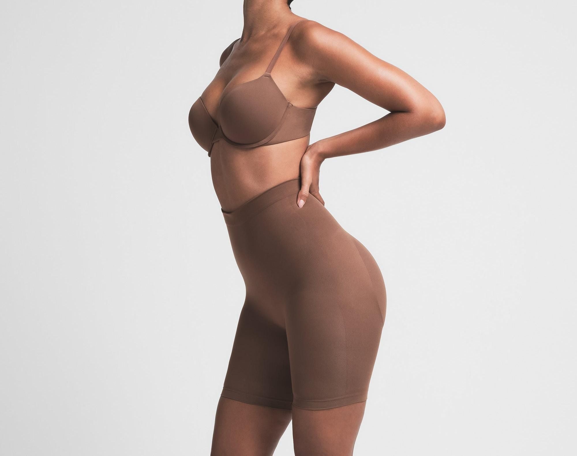 Skims Seamless Sculpt Mid Thigh Short Jasper