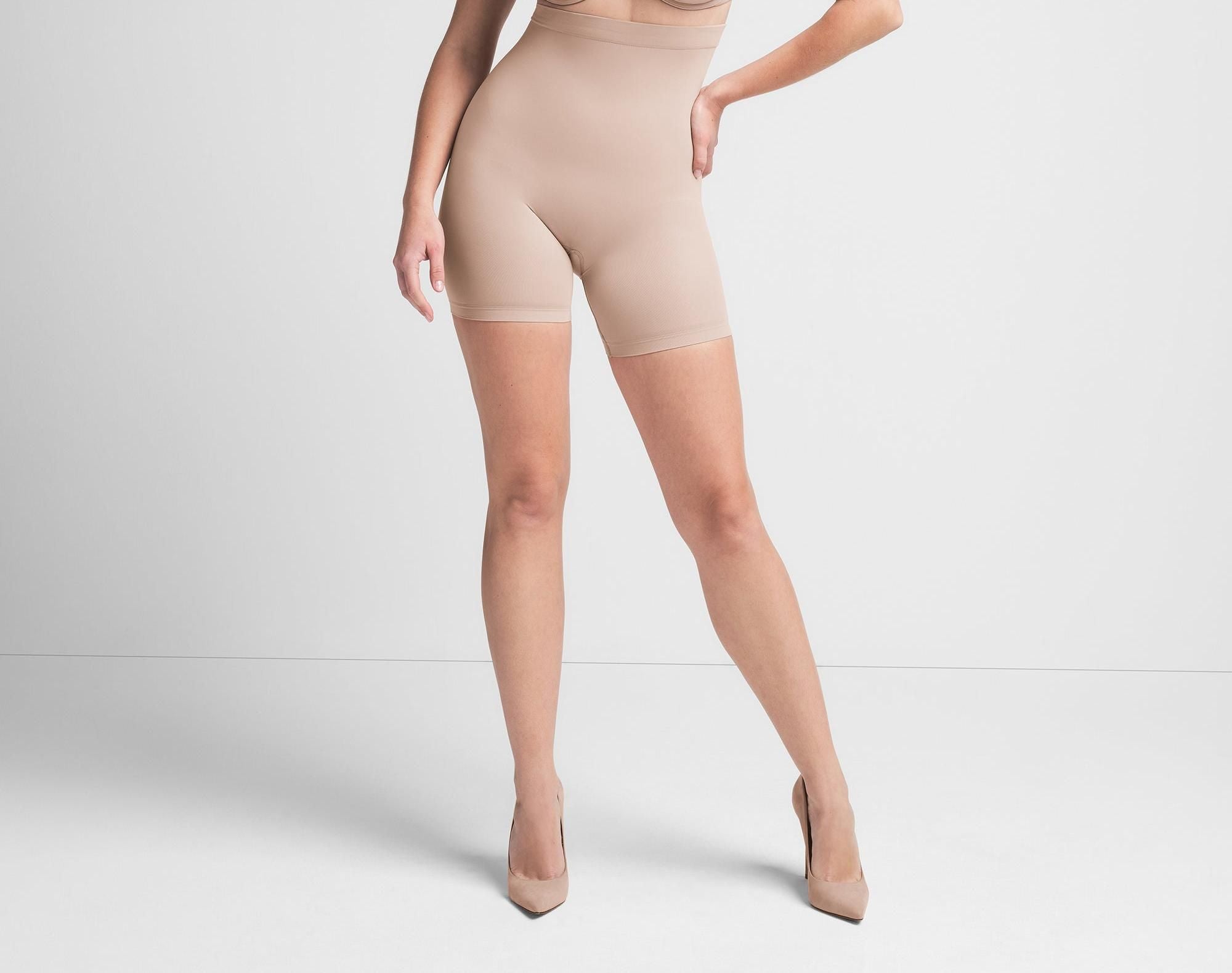 Skims Seamless Sculpt Mid Thigh Short Mica