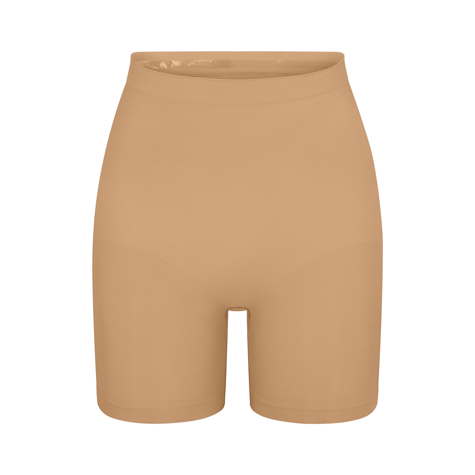 Skims Seamless Sculpt Mid Thigh Short Ochre