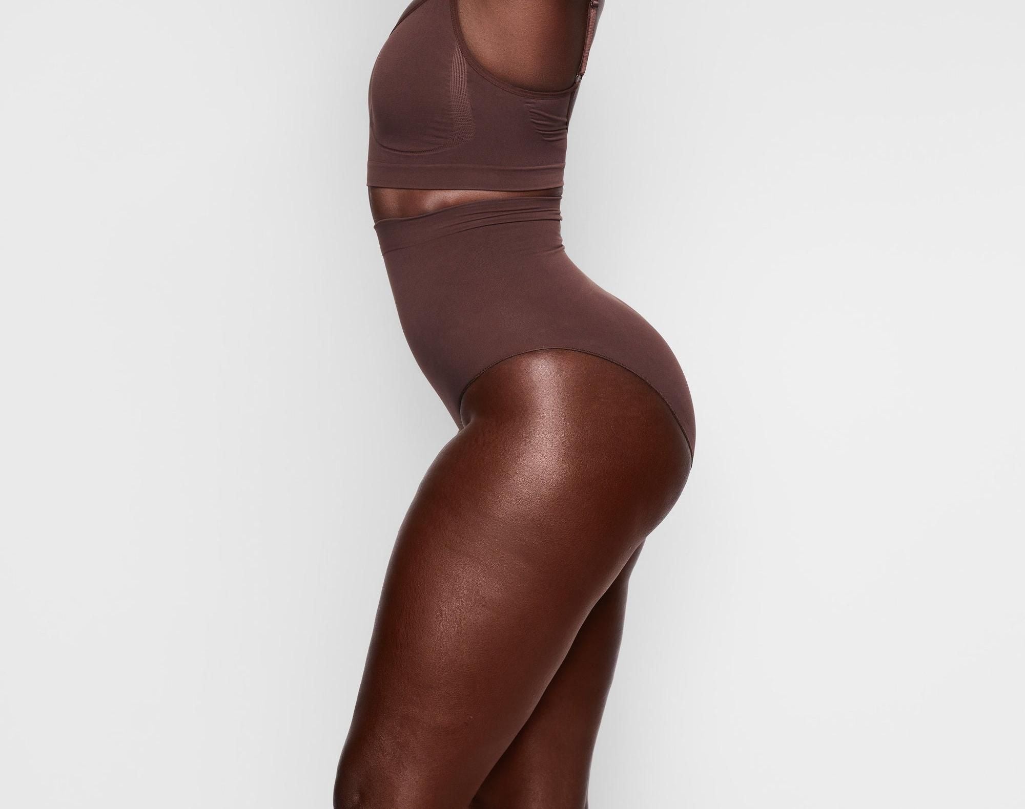 Skims Seamless Sculpt Mid Waist Brief Cocoa
