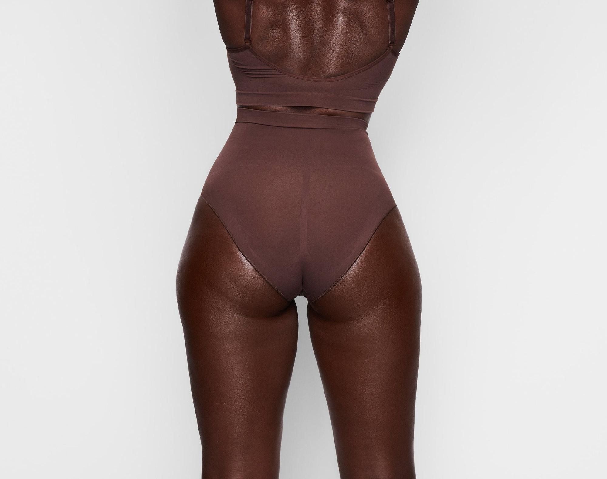 Skims Seamless Sculpt Mid Waist Brief Cocoa