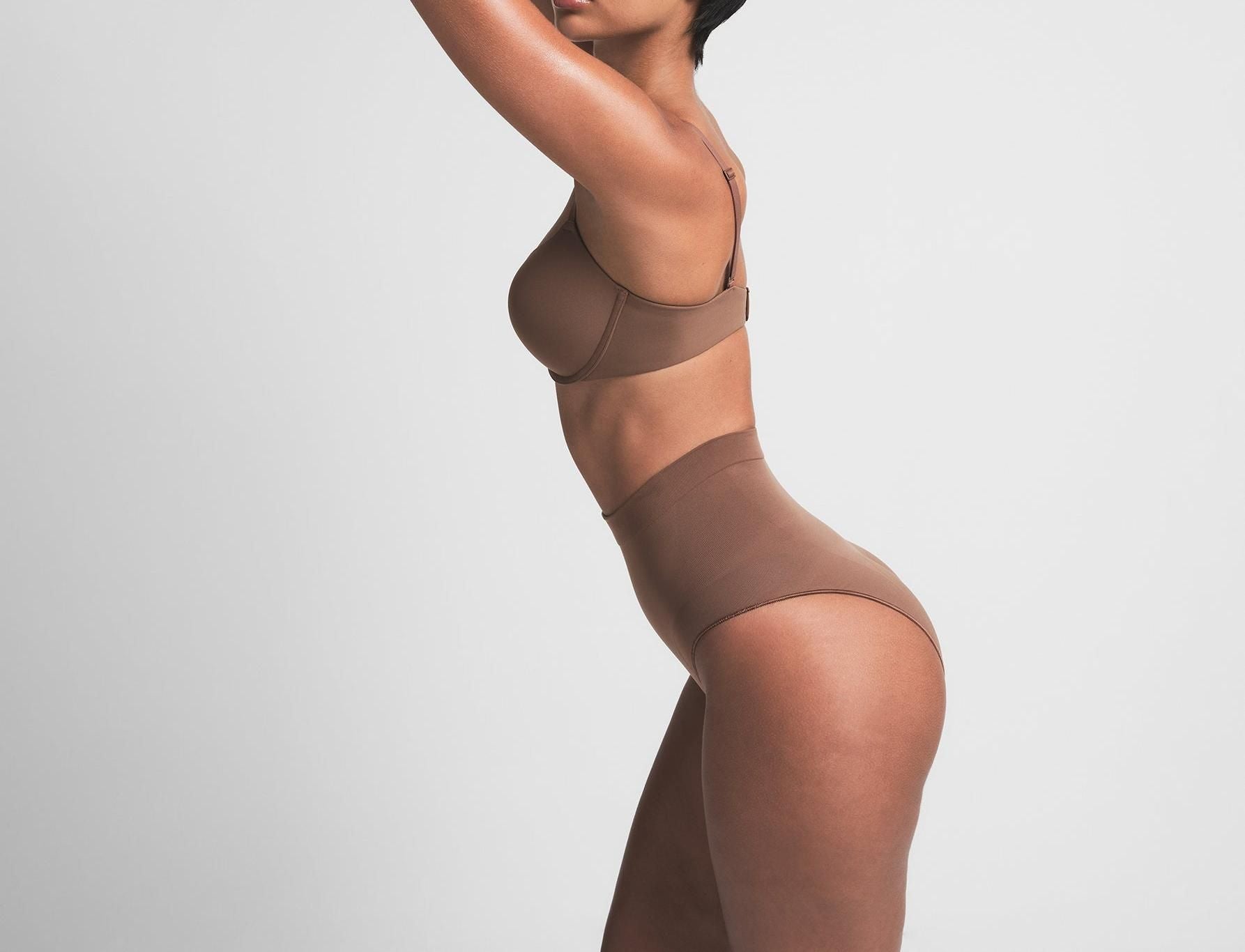 Skims Seamless Sculpt Mid Waist Brief Jasper