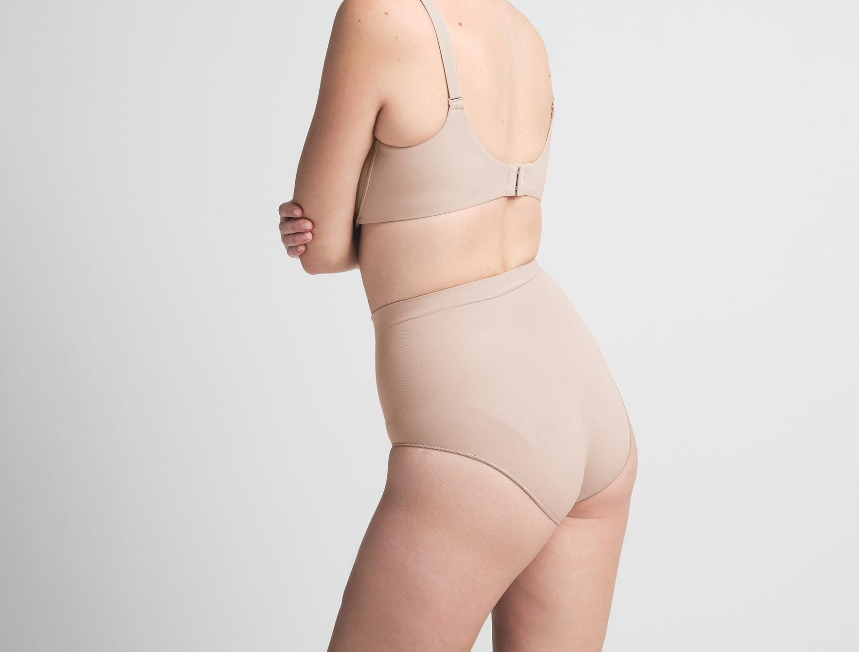 Skims Seamless Sculpt Mid Waist Brief Mica