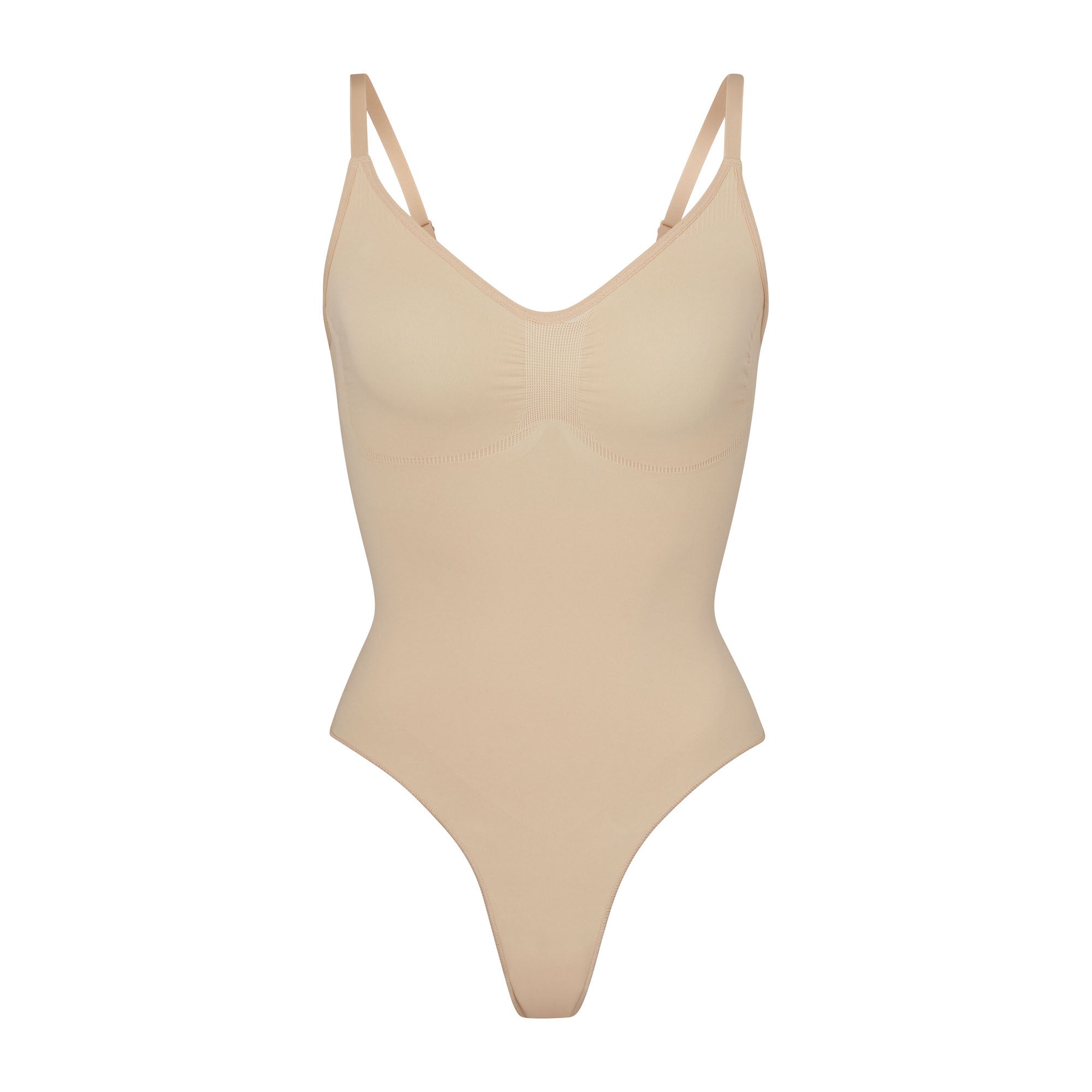 Skims Seamless Sculpt Thong Bodysuit Mica