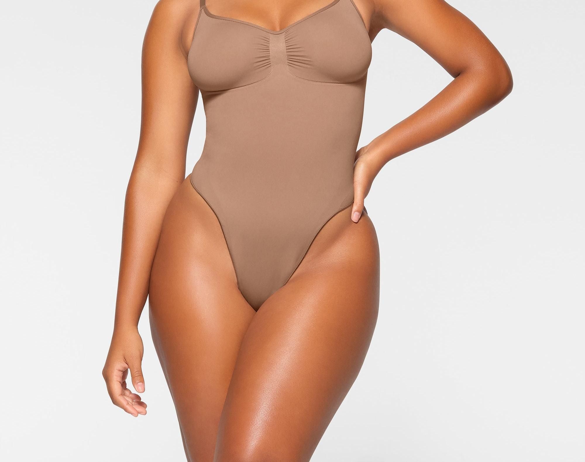 Skims Seamless Sculpt Thong Bodysuit Sienna