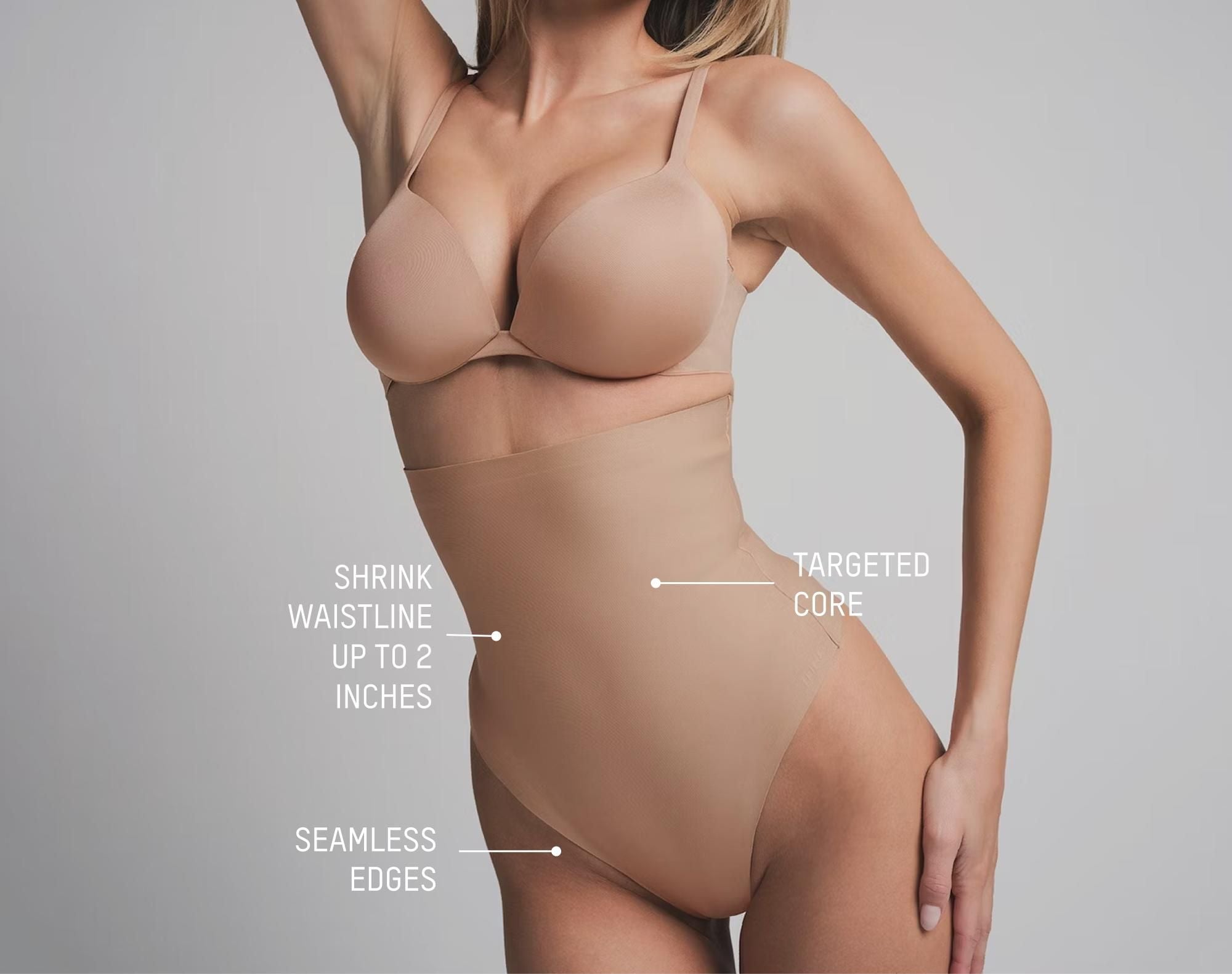 Skims Skims Body Core Sculpt High-Waisted Thong Clay