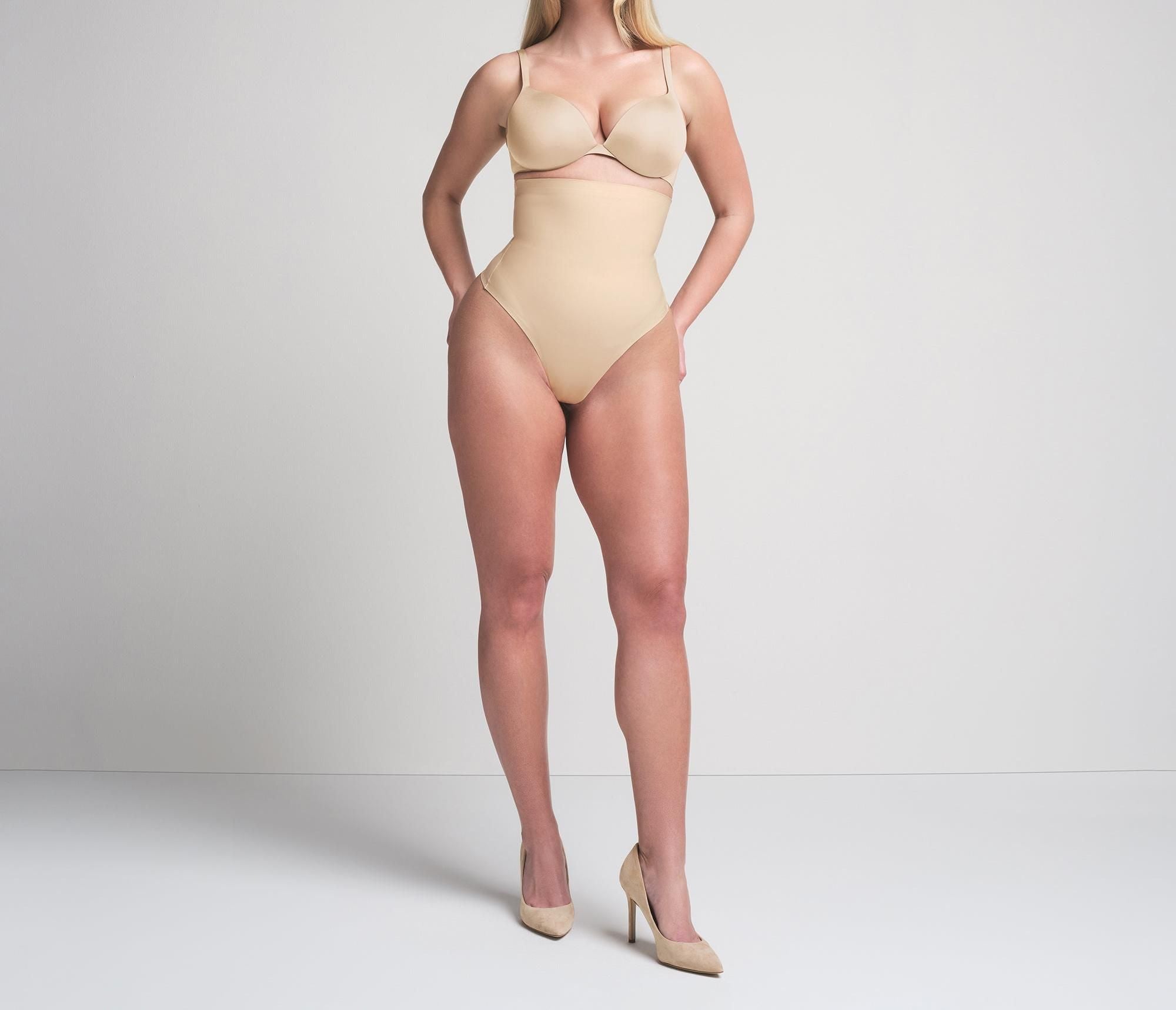 Skims Skims Body Core Sculpt High-Waisted Thong Sand