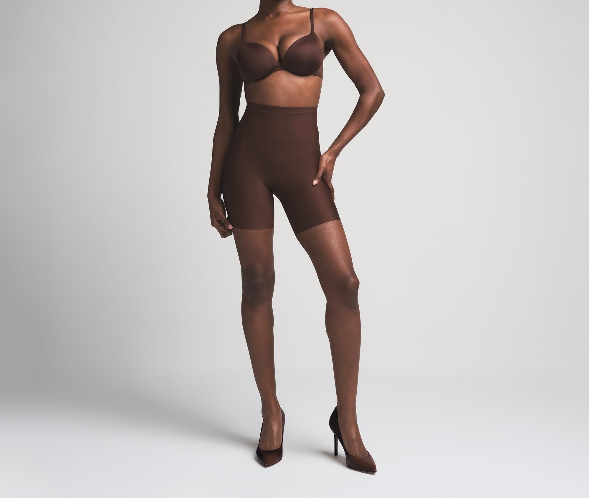 Skims Skims Body Core Sculpt Mid Rise Short Cocoa