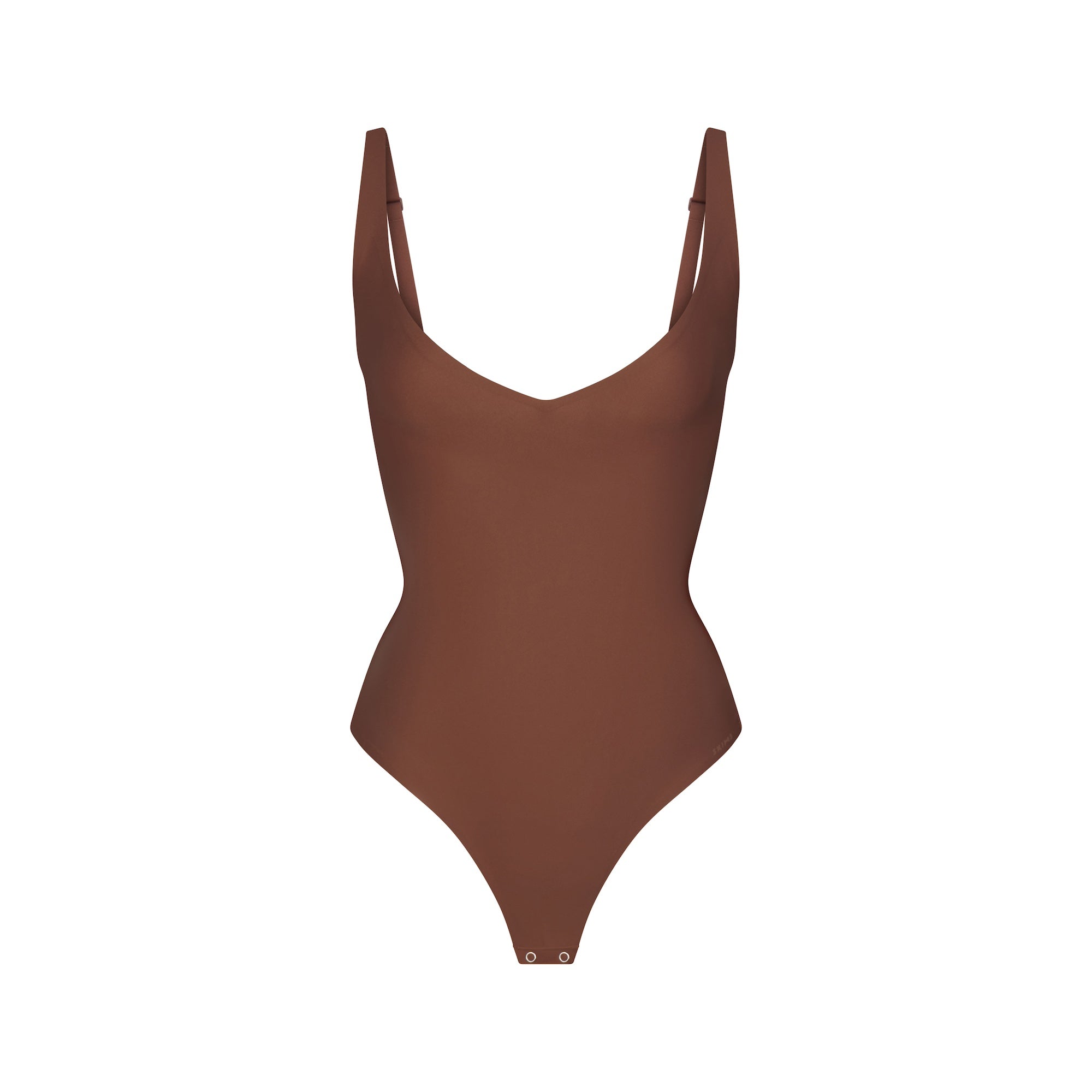 Skims Skims Body Core Sculpt Plunge Thong Bodysuit Jasper