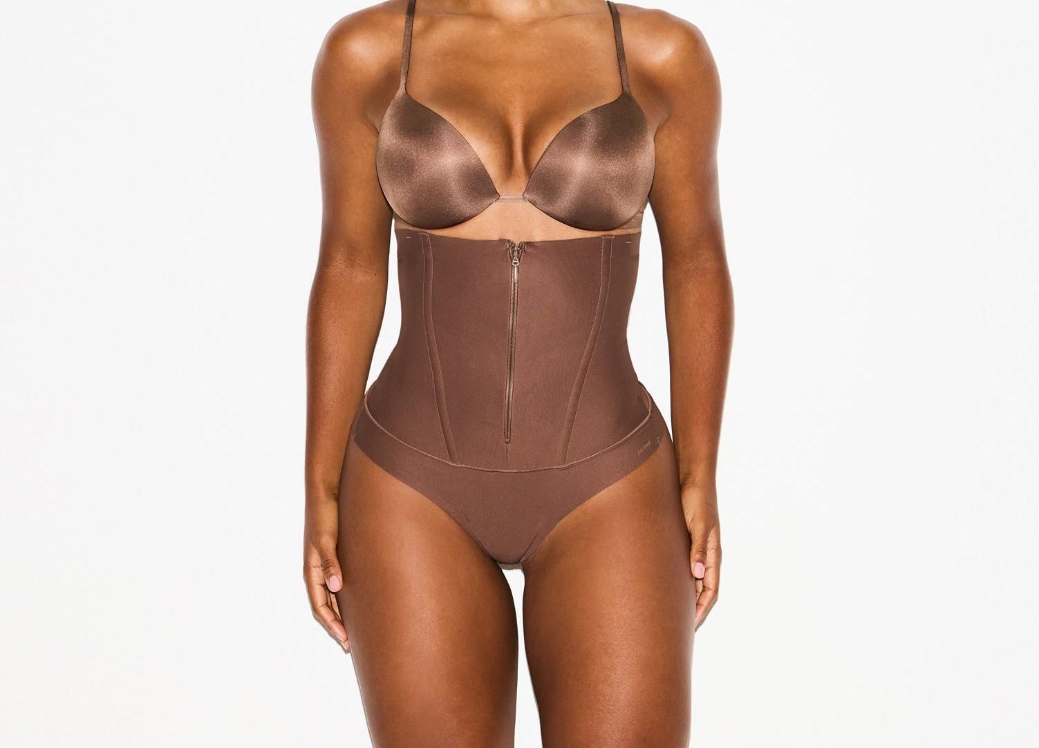 Skims Skims Body Core Sculpt Waist Cincher Thong Jasper