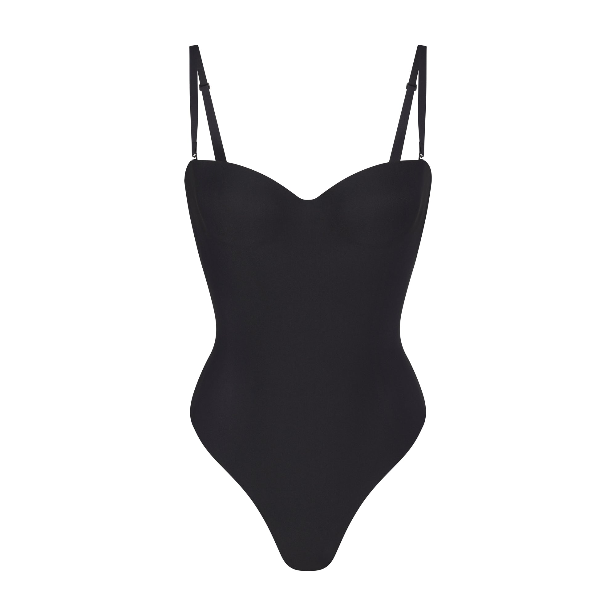 Skims Skims Body Underwire Thong Bodysuit Onyx