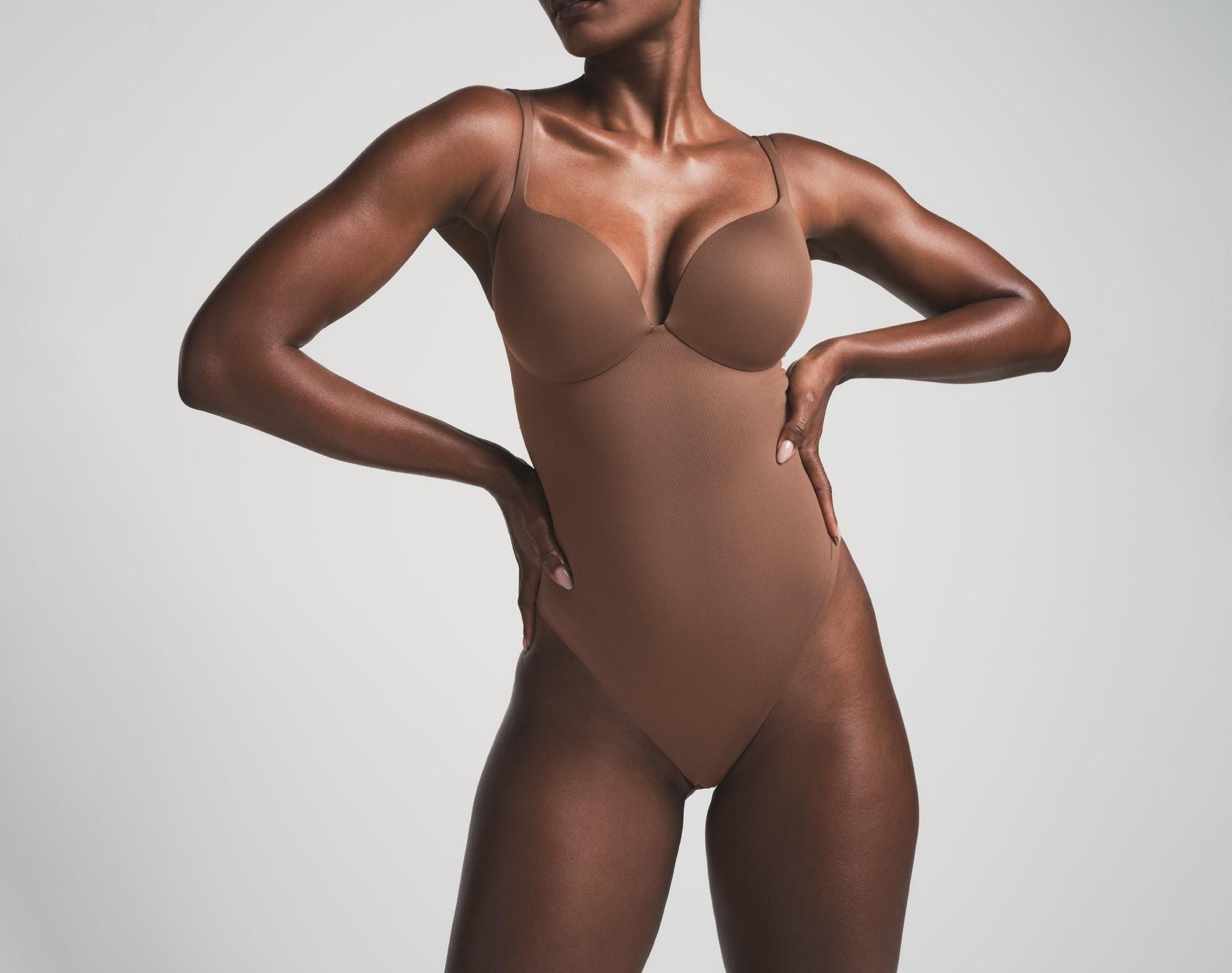 Skims Skims Ultimate Body Push-Up Thong Bodysuit Jasper