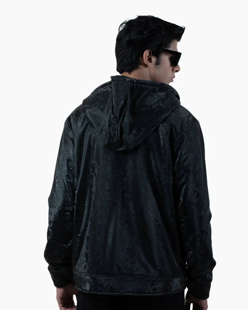 SLEEK BLACK COBRA JACKET