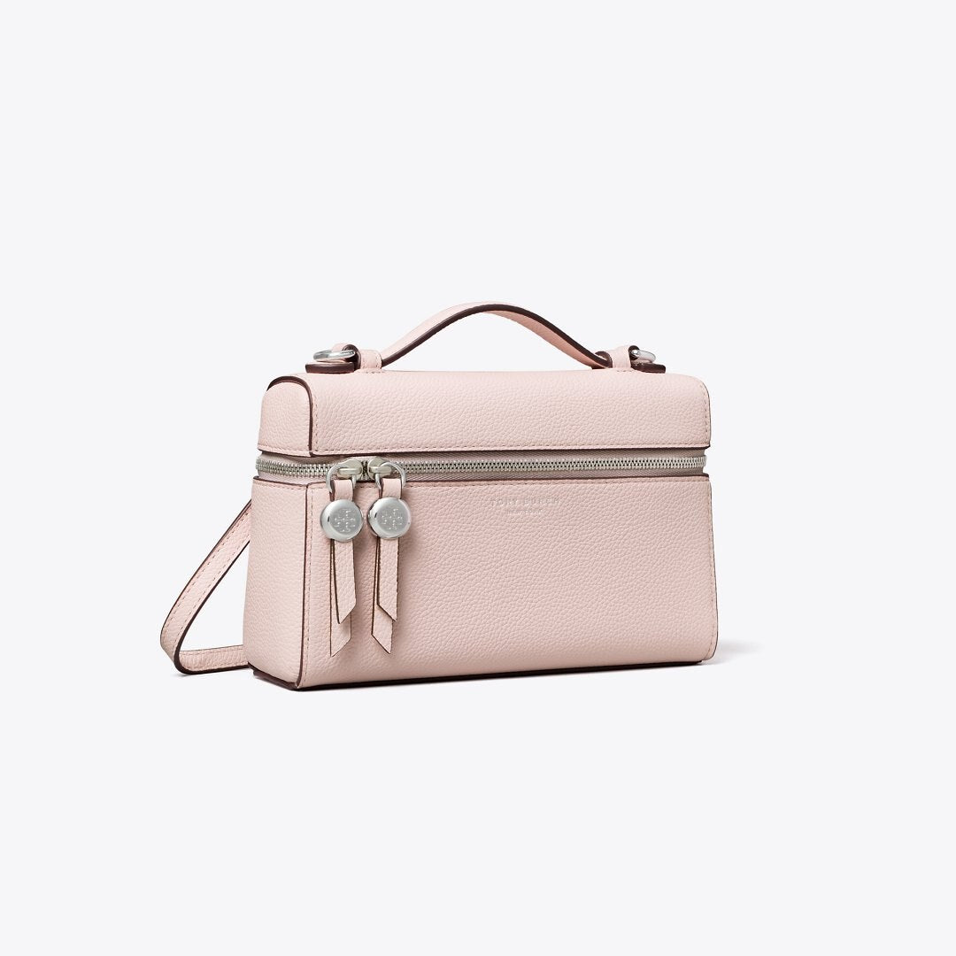 Tory Burch Slim Romy Top Handle Bag Rose Mist