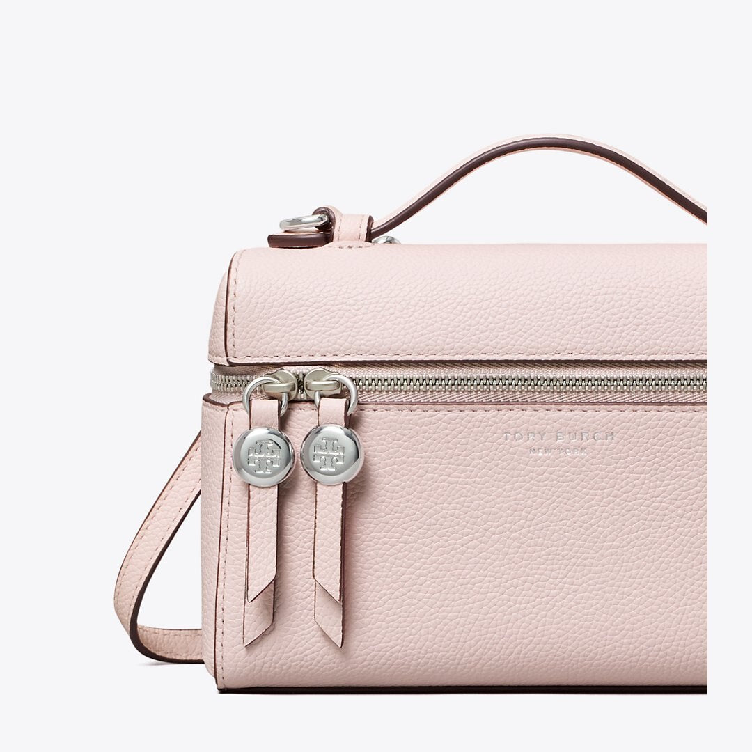 Tory Burch Slim Romy Top Handle Bag Rose Mist