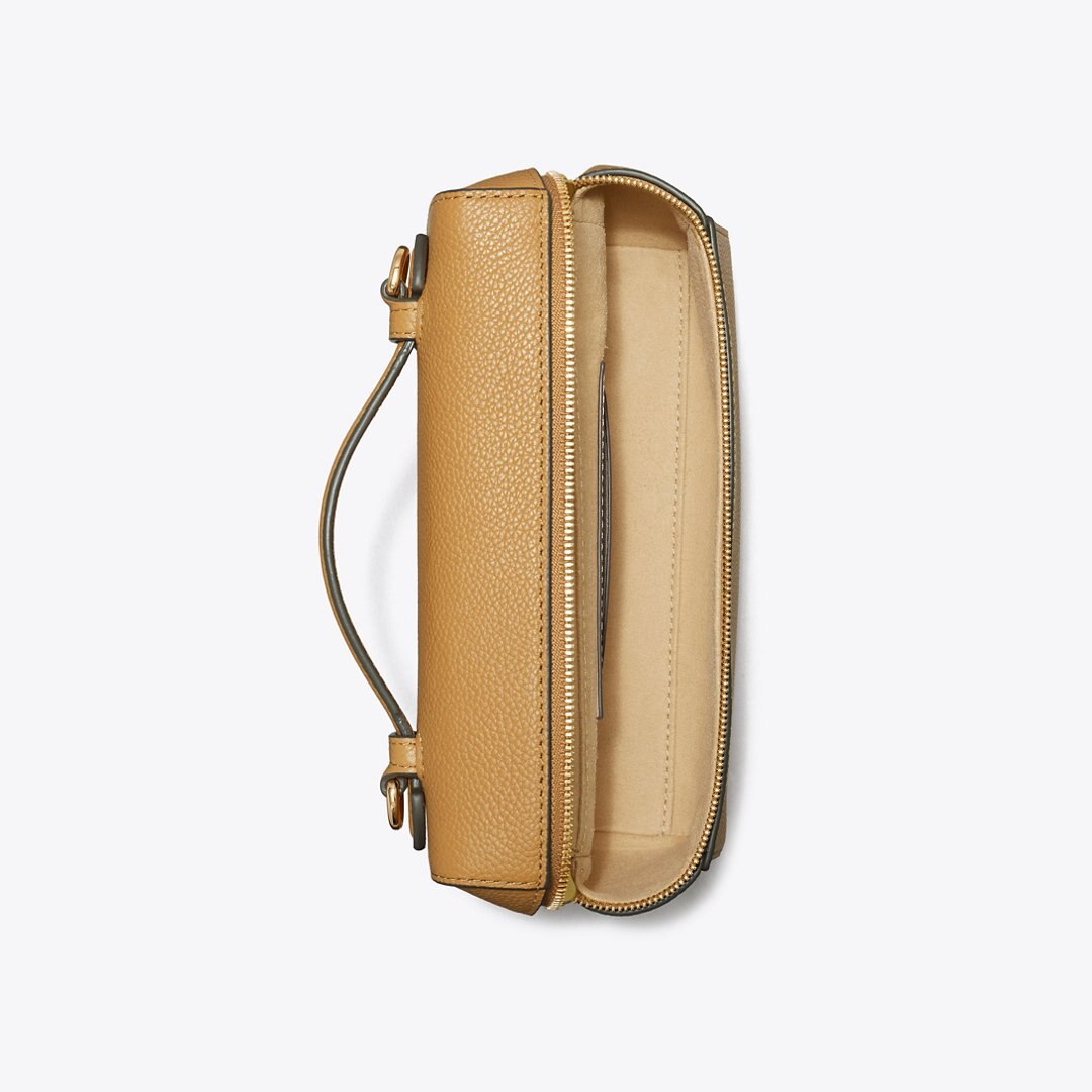 Tory Burch Slim Romy Top Handle Bag Tiramisu