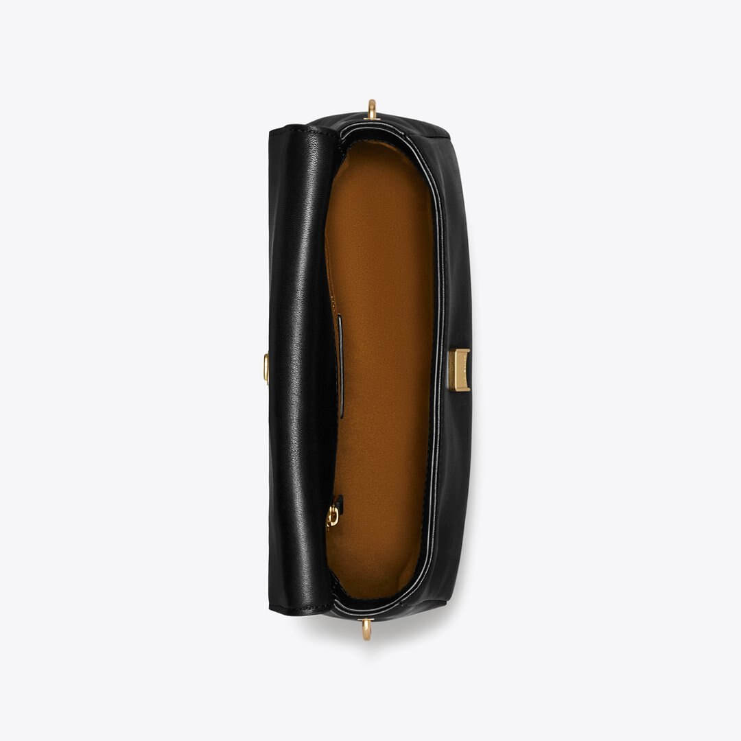 Tory Burch Small Charlie Shoulder Bag Black
