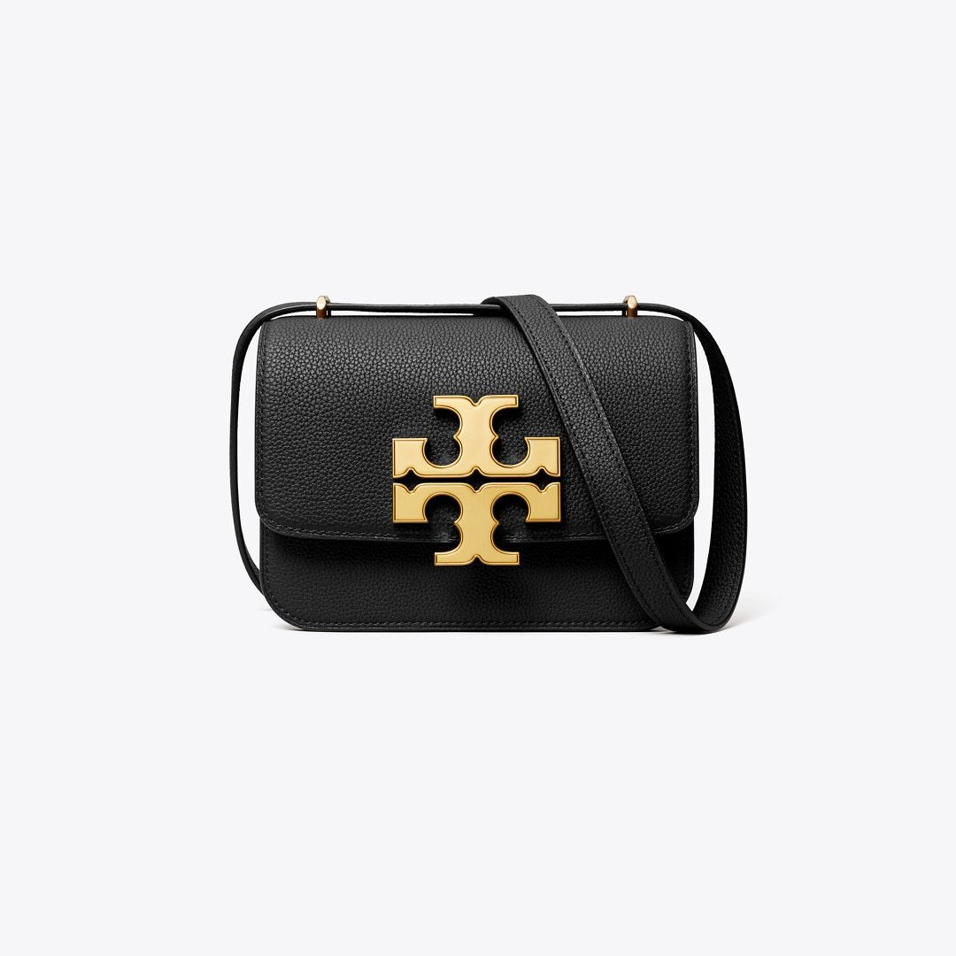 Tory Burch Small Eleanor Pebbled Bag Black