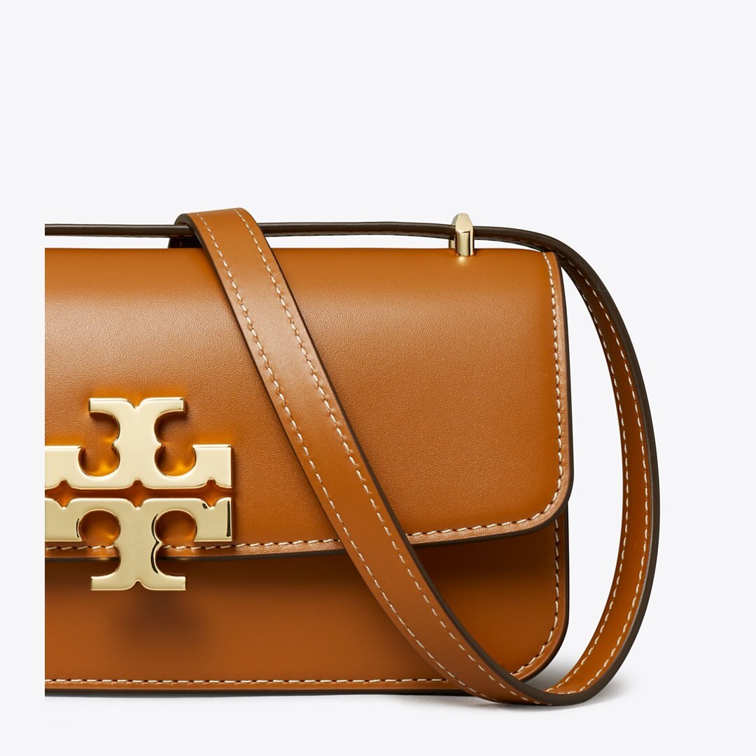 Tory Burch Small Eleanor Rectangular Bag Whiskey