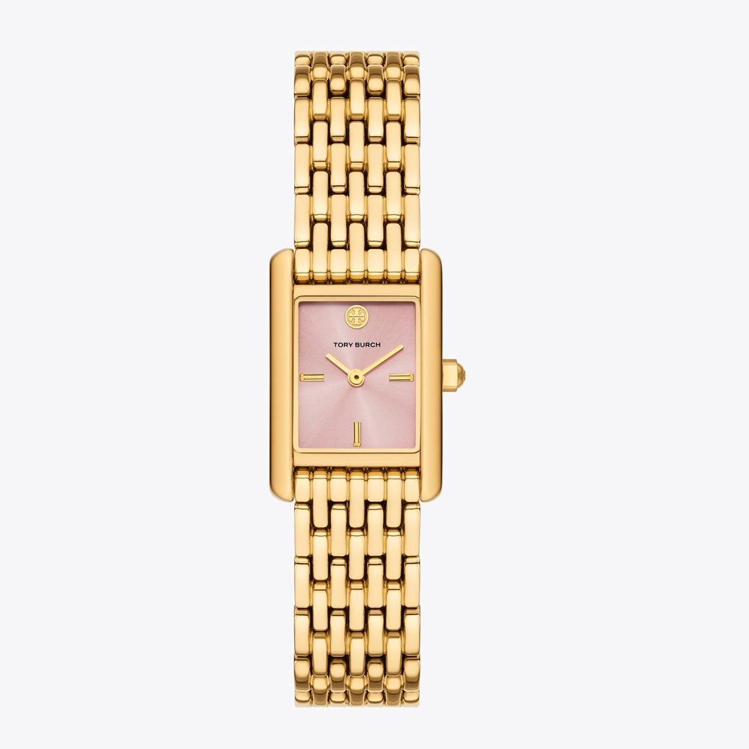 Tory Burch Small Eleanor Watch LIGHT PINK/GOLD