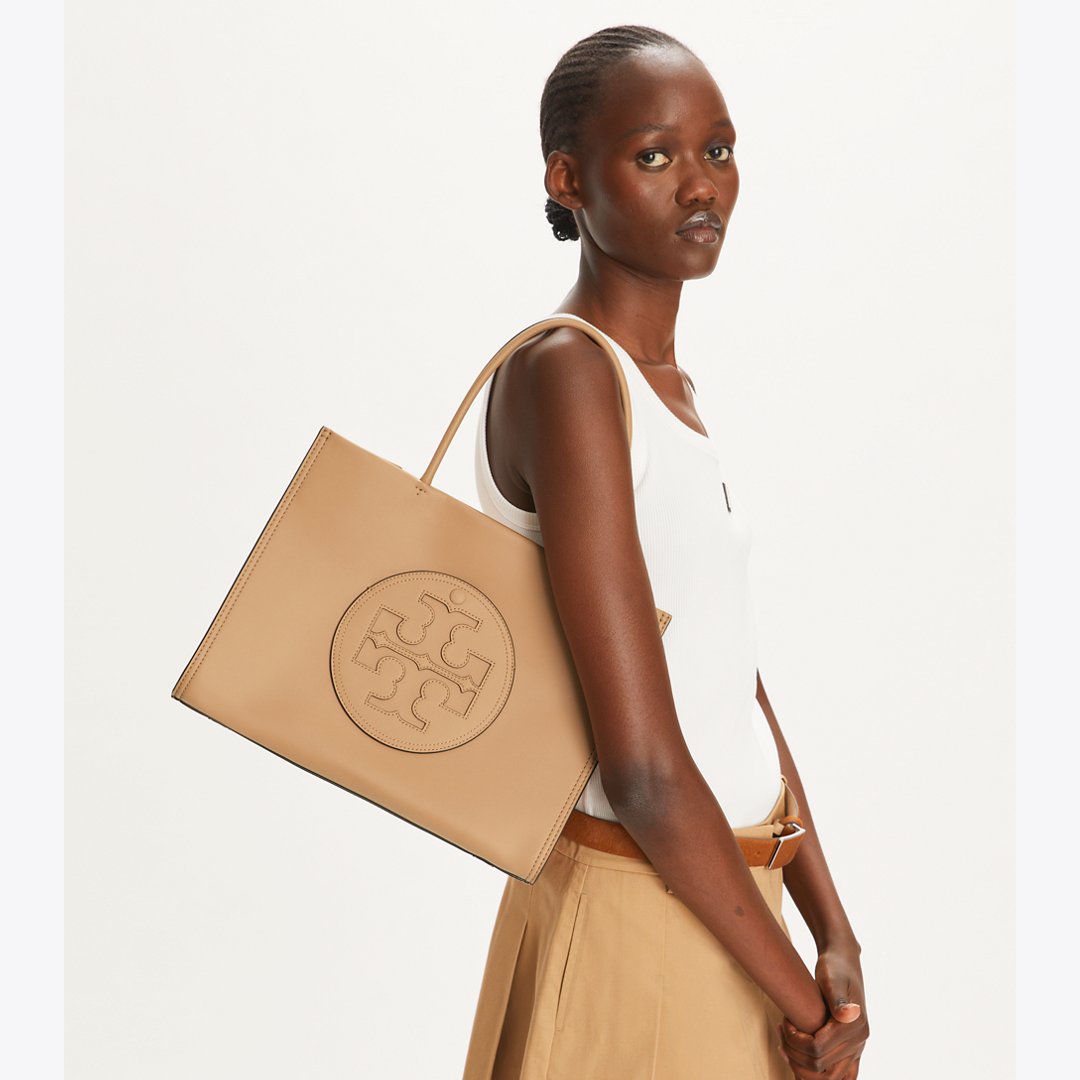 Tory Burch Small Ella Bio Tote Light Sand