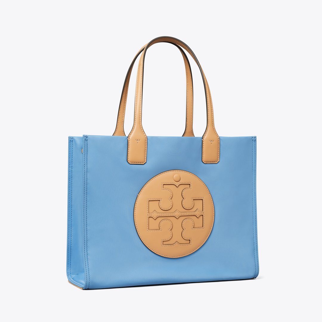 Tory Burch Small Ella Tote Dauphin Blue