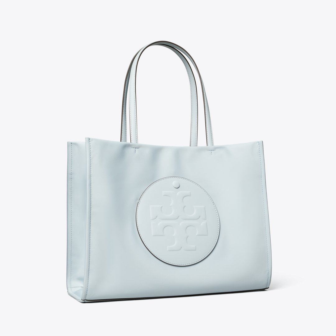 Tory Burch Small Ella Tote Crane Blue