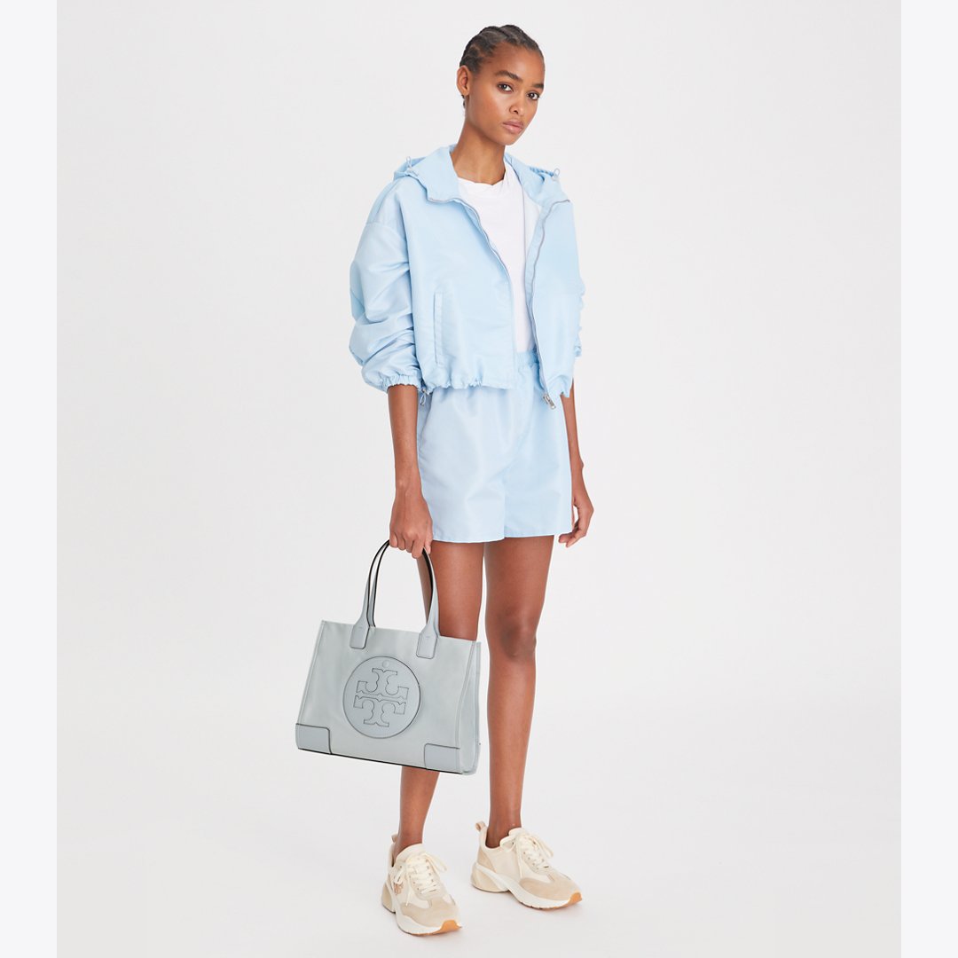 Tory Burch Small Ella Tote Bag Powder Blue