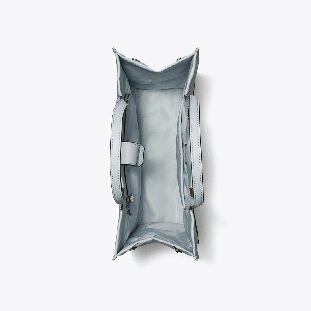 Tory Burch Small Ella Tote Bag Powder Blue