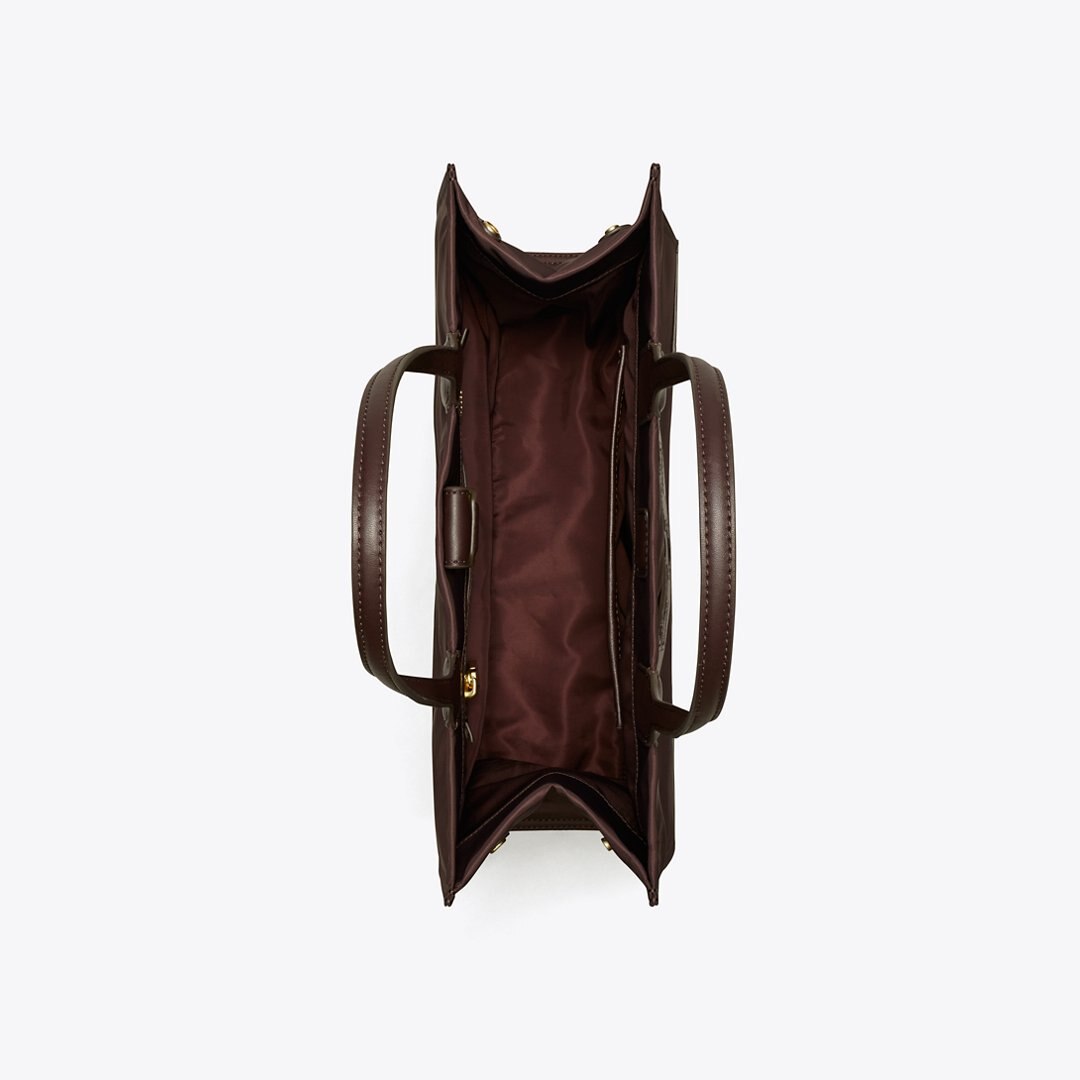 Tory Burch Small Ella Tote Bag TEMPRANILLO