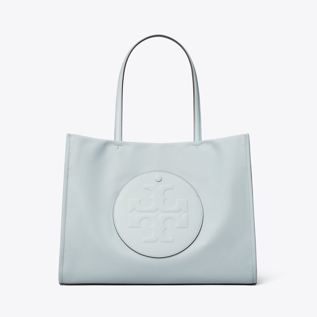 Tory Burch Small Ella Tote Crane Blue