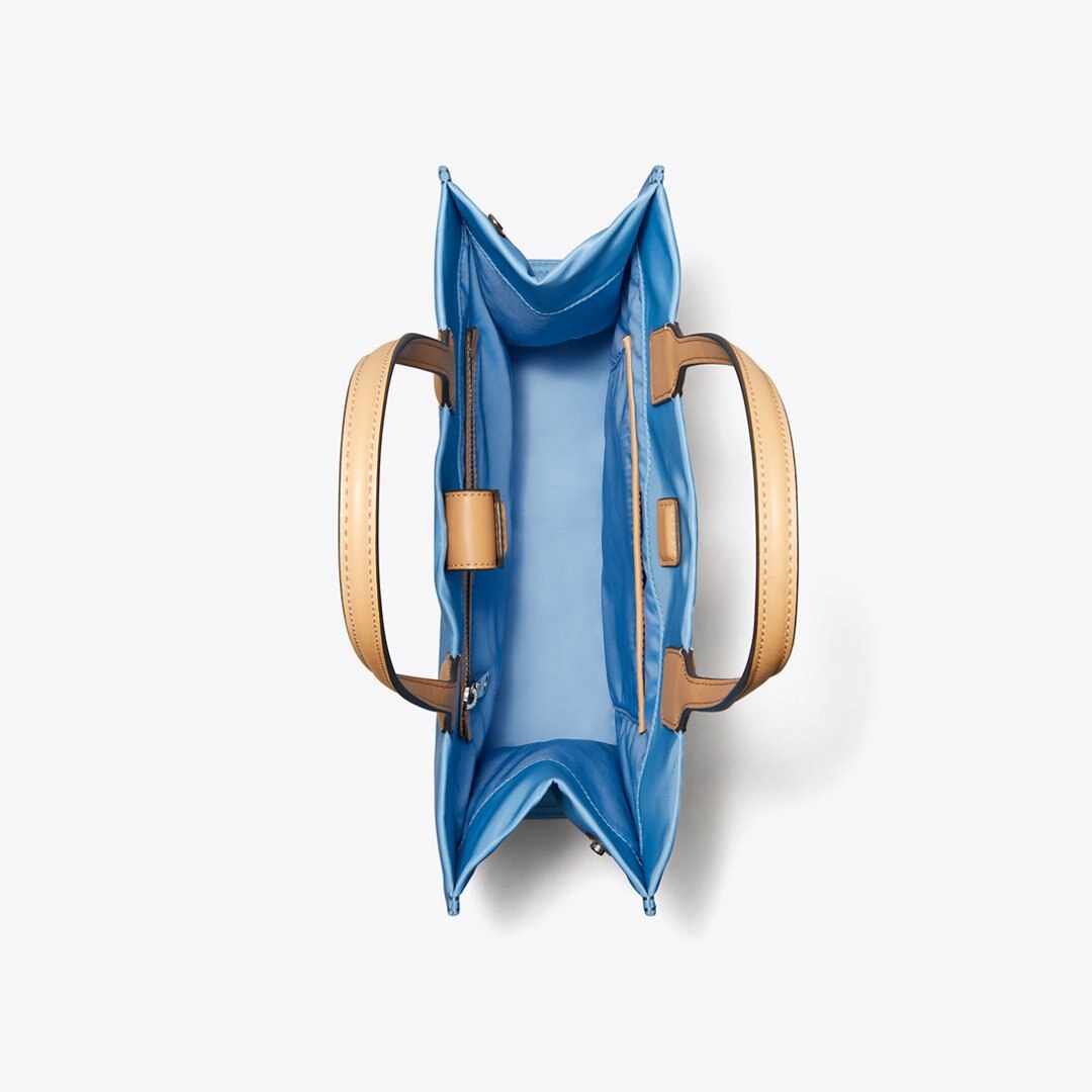 Tory Burch Small Ella Tote Dauphin Blue