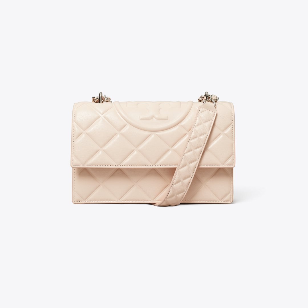 Tory Burch Small Fleming Shoulder Bag Soft Pink