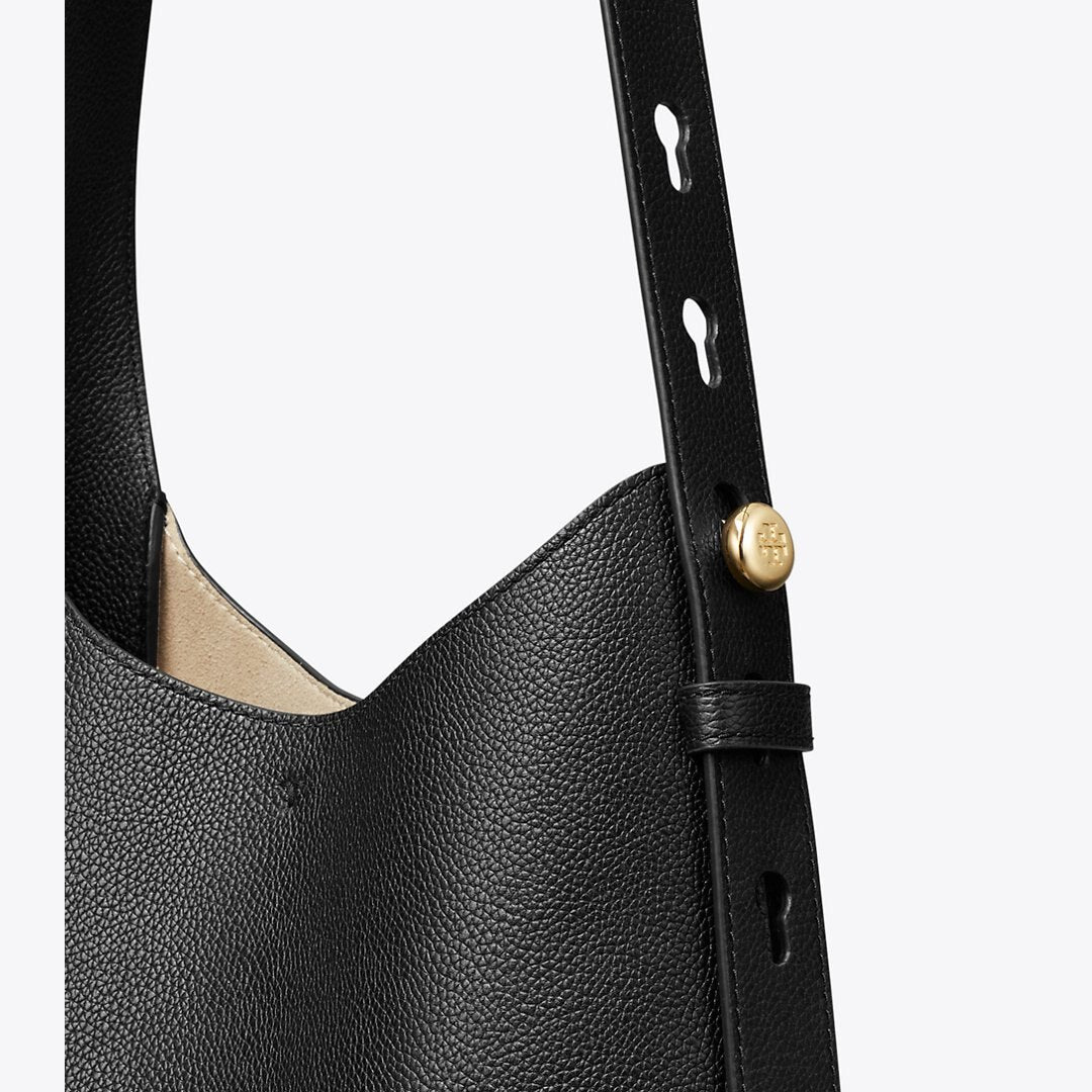Tory Burch Small Hobo Bag Black