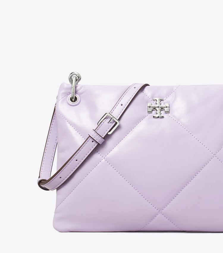 Small Kira Diamond Quilt Shoulder Bag Purple Heather Purple Heather
