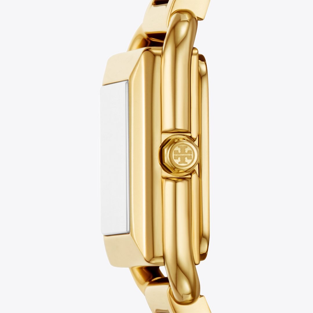 Tory Burch Small Kira Watch IVORY/GOLD