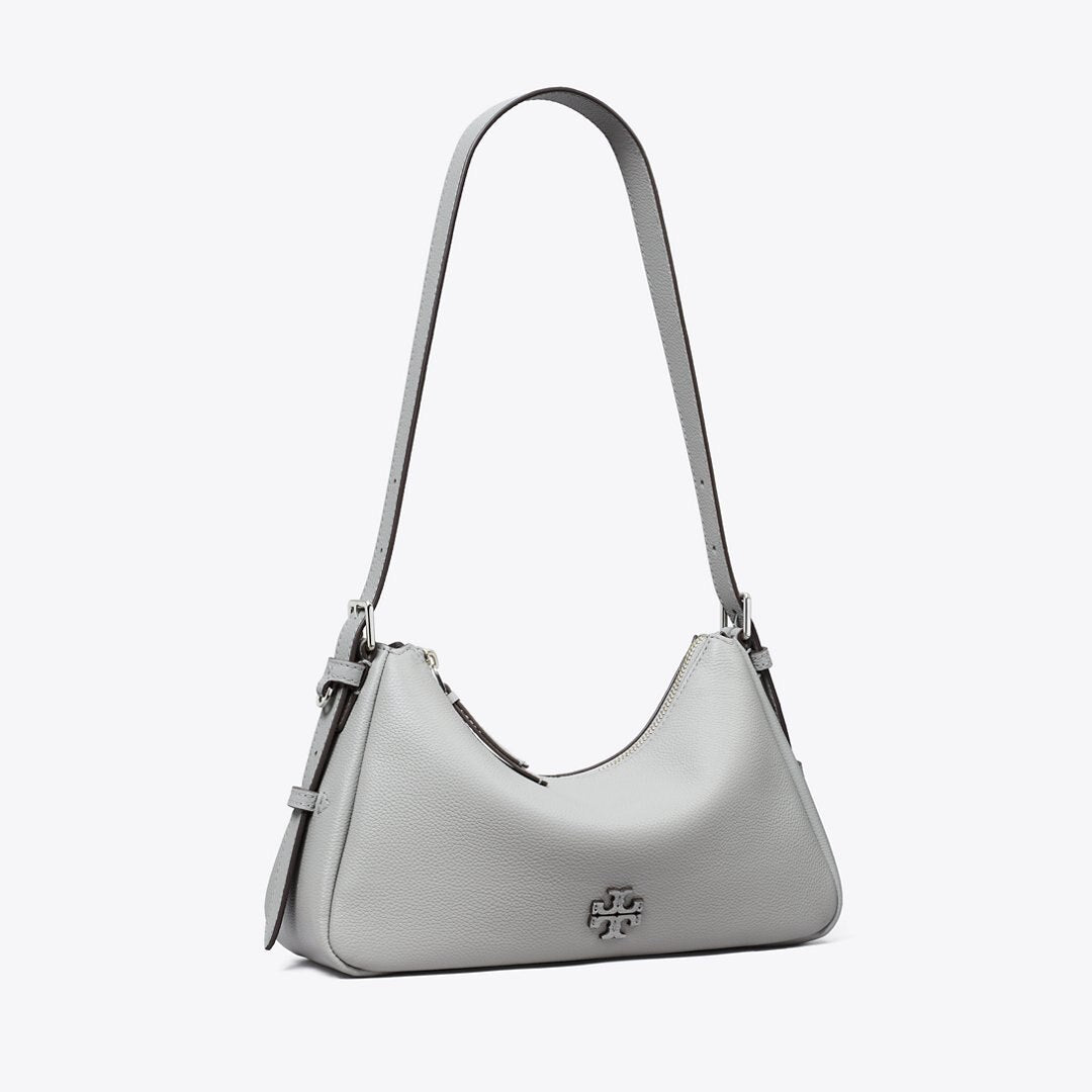 Tory Burch Small Leather Shoulder Bag Misty Cloud