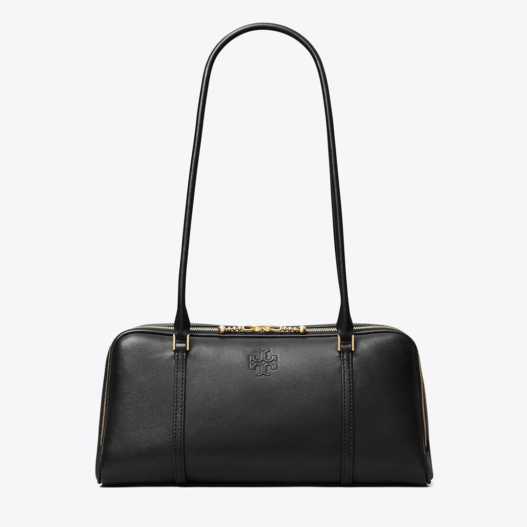 Tory Burch Small Marshmallow Satchel Black