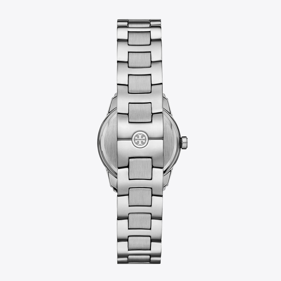 Tory Burch Small Miller Watch LIGHT PINK/SILVER