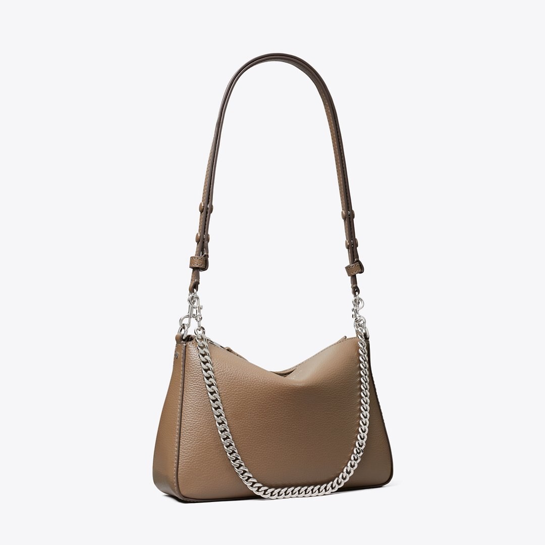 Tory Burch Small Perry Shoulder Bag Wild Mushroom