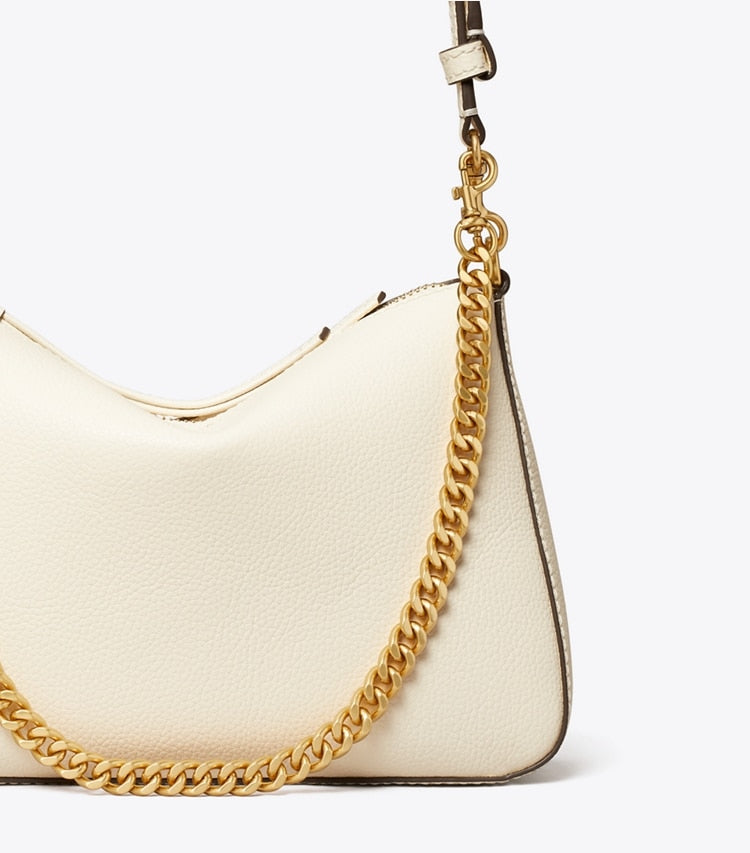 Small Perry Shoulder Bag Warm White Warm White