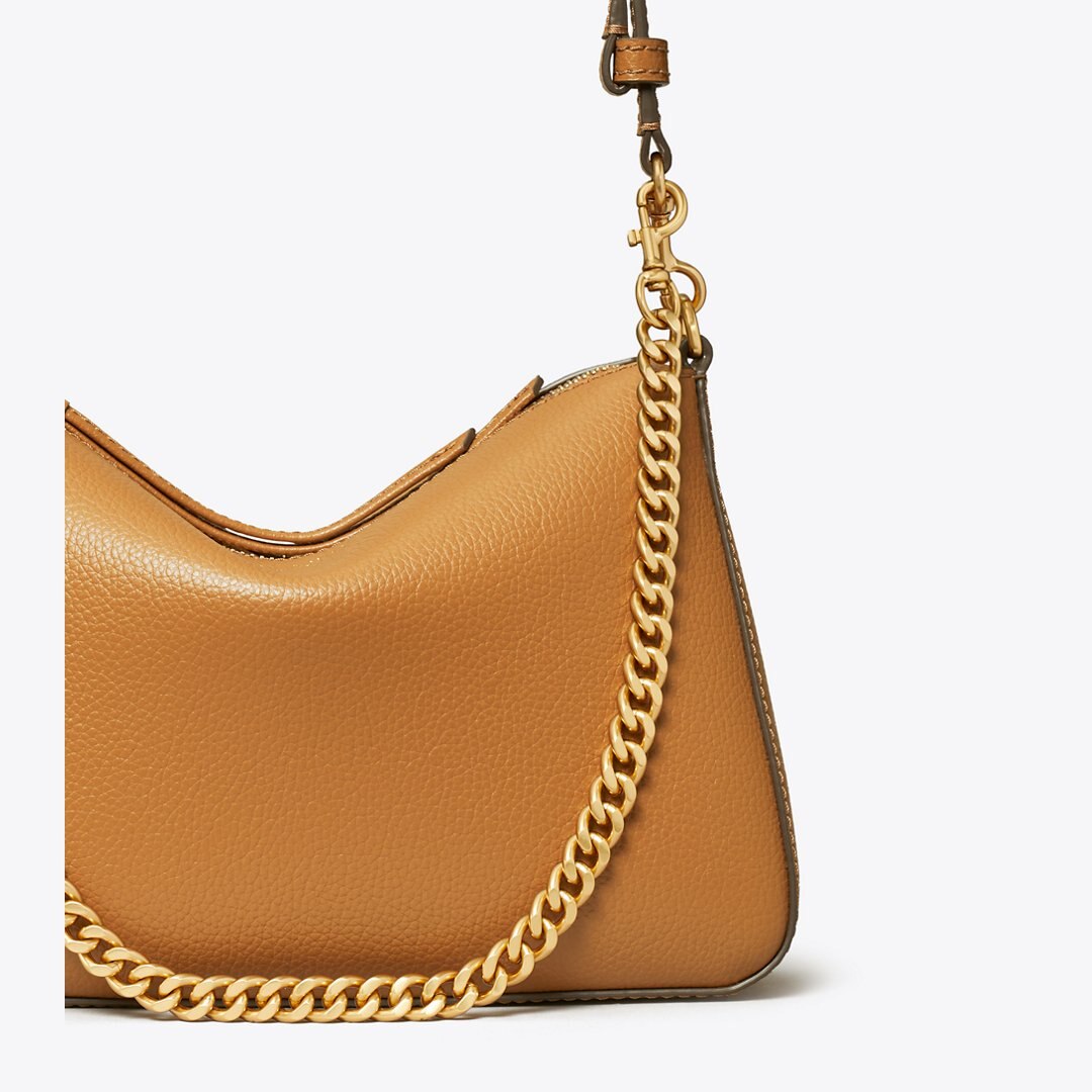 Tory Burch Small Perry Shoulder Bag Autumn Brown